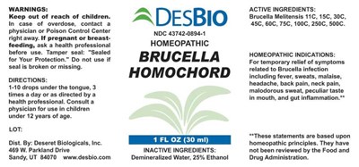 Brucella Homochord (Dsrt0303 Brucella Homochord 10 19 16)